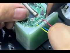 Αντιστατικό σχεδιασμό ημιαυτόματη μηχανή συγκόλλησης στρογγυλής αεροπορικής κεφαλής γραμμή δεδομένων USB συγκόλληση