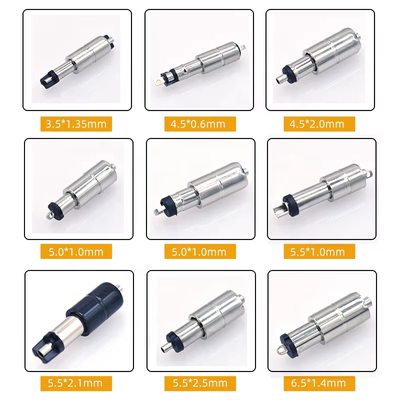 Συνεχής ρεύμα και Jack Adapter για φόρτιση και σύνδεσμο