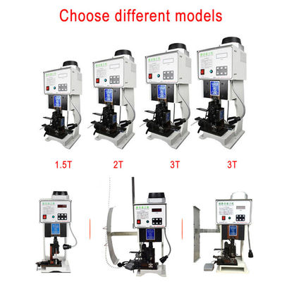 Ημιαυτόματη μηχανή τερματικού σπασμού με δυνατότητα πίεσης 15KN και τροφοδοσία ισχύος 220V 50Hz