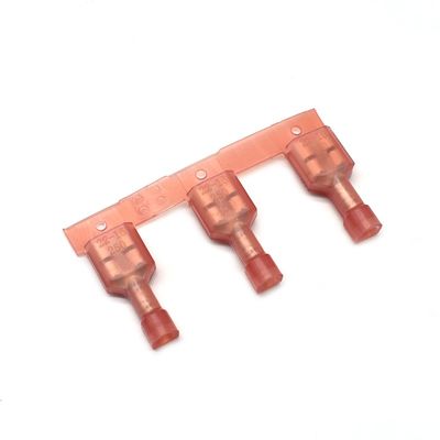 Amp Tyco Te 2-520183-2 Ultra-Fast 250 Quick Disconnects, Receptacle 22-18 AWG Wire Size 32-82 mm Wire Size Mating Tab