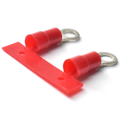 Κύκλικα τερματικά συρρίκνωσης 5MM 10MM συνεχείς προμονωμένοι δακτυλικοί τερματικοί τερματικοί καλώδια χαλκού