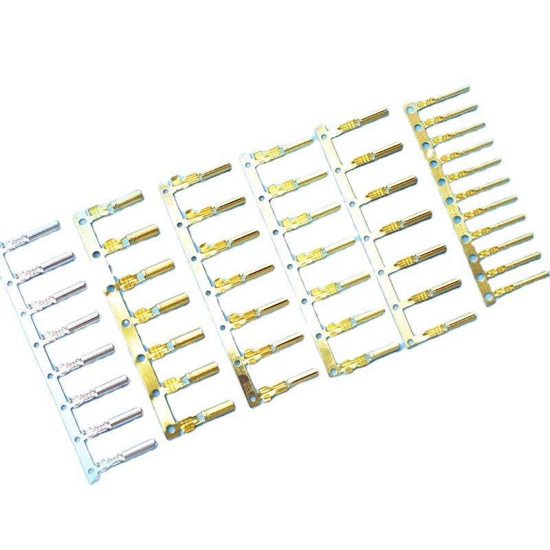 QWT 1.5mm2 3mm2 Ιατρικός Γυμνός Διπλός Συνδετήρας Καλωδίων Μη μονωμένοι Θηλυκοί Τερματικοί Σωλήνες Σφαίρας Τύπου Ορείχαλκου για Πρεσάρισμα