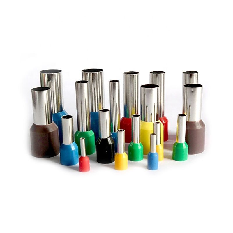 Κατασκευαστής Κίνα 70mm μονωμένο μανίκι χαλκού I Lugs Twin Wire Type Crimping Cord End Bootlace Ferrules Terminal